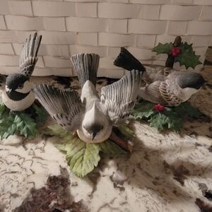 Lenox Set Of 3 Winter Birds See All Pics All In Great Condition